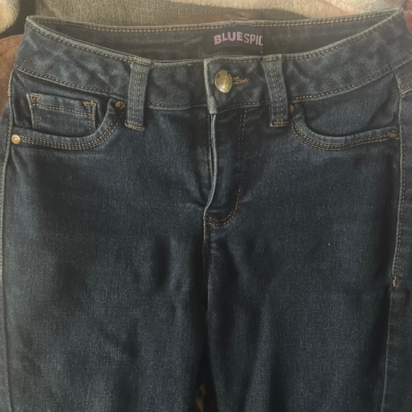Blue Spice Skinny Blue Jeans Classic Style - Picture 1 of 5